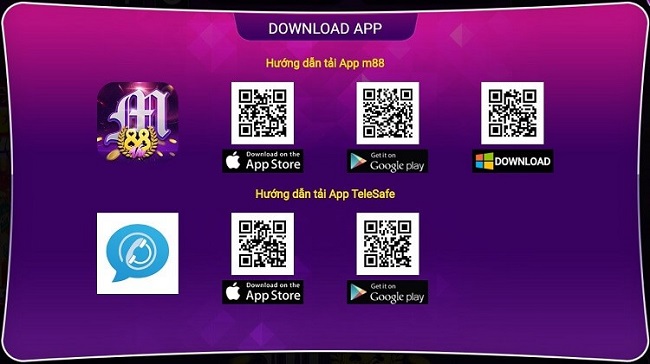 Download app m88 cho dien thoai